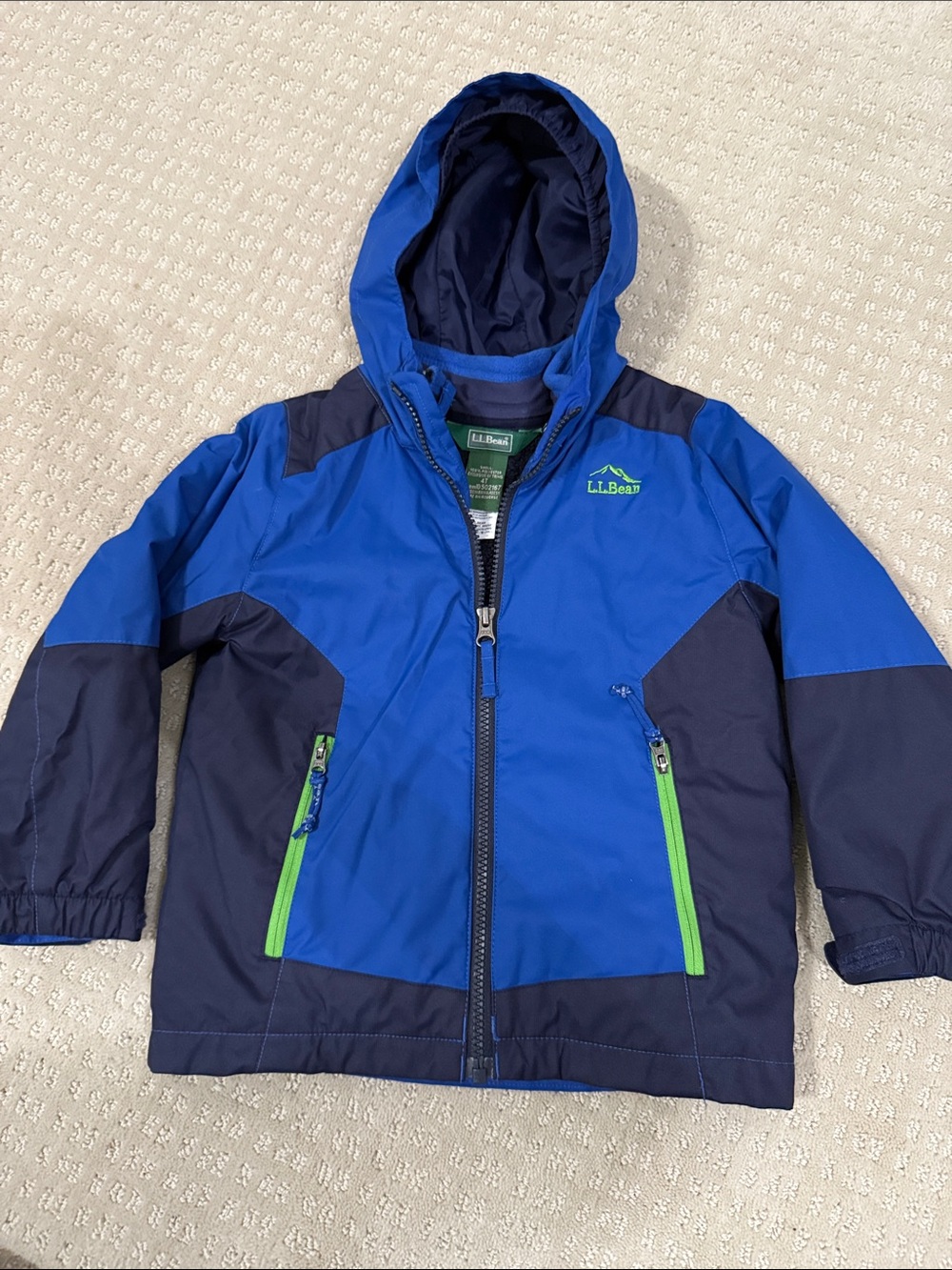 L.L. Bean Toddler’s Fleece-Lined 3-in-1 Jacket